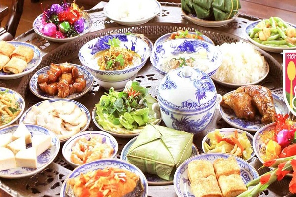 Các món ăn ngày Tết của Việt Nam mang đậm bản sắc dân tộc